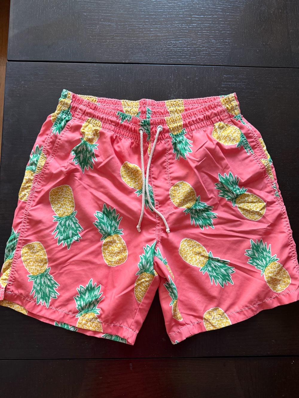 Old Navy Pink Pineapple Swim Trunks